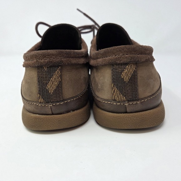 Chaco Pineland Moc SZ 9 Brown Nubuck Loafer Deck Shoes Women's - Picture 6 of 9